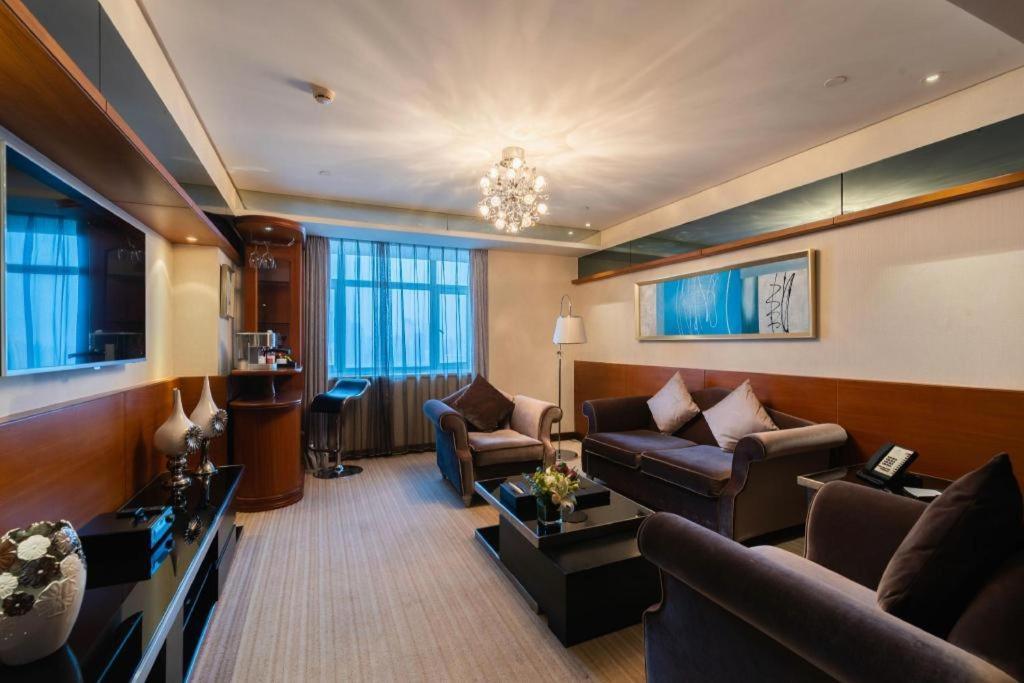 Grand View Hotel Tianjin Exterior foto