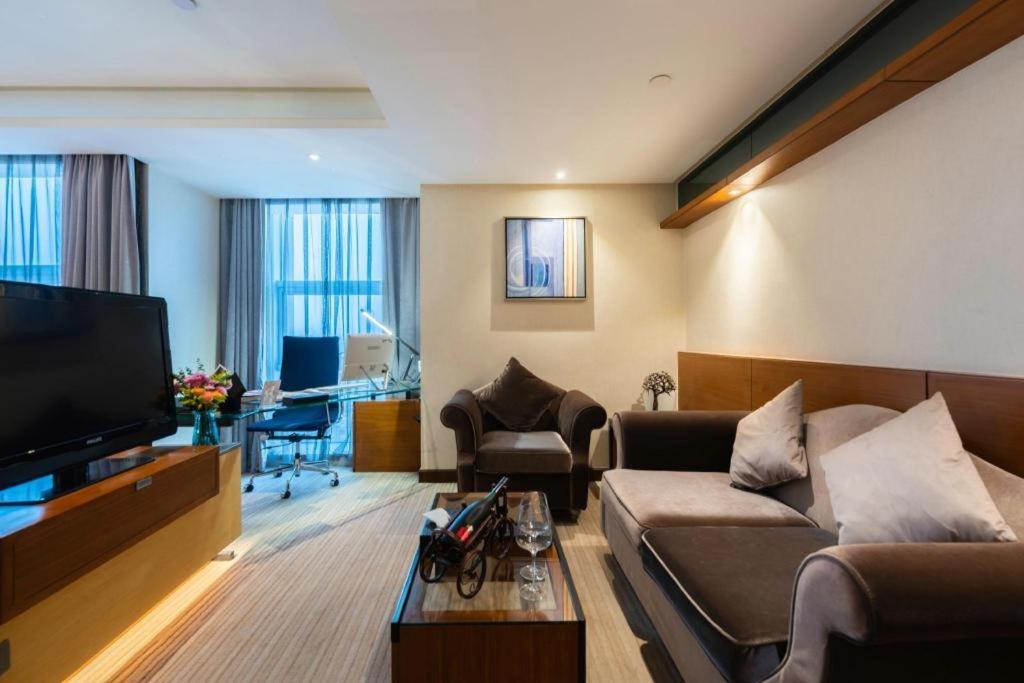 Grand View Hotel Tianjin Exterior foto