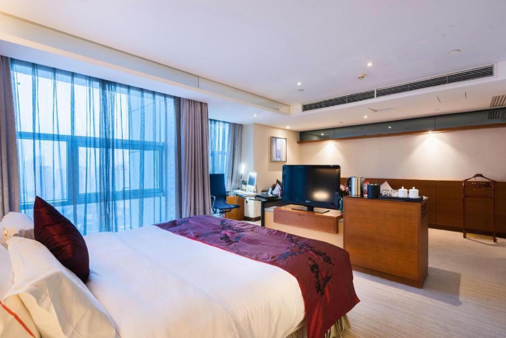 Grand View Hotel Tianjin Exterior foto