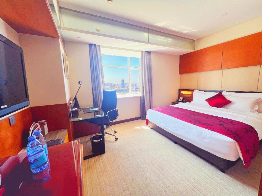 Grand View Hotel Tianjin Exterior foto