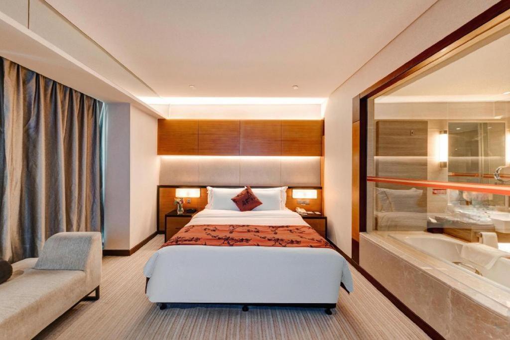 Grand View Hotel Tianjin Exterior foto