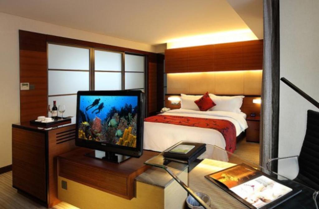 Grand View Hotel Tianjin Exterior foto